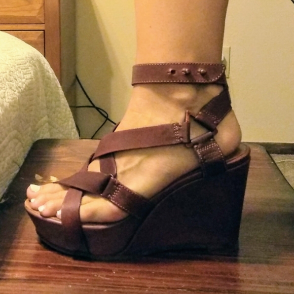 Diesel Shoes - Platform Wedge Sandals